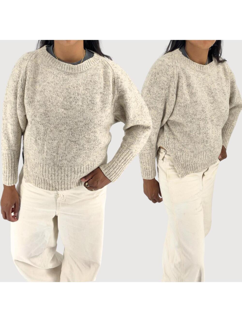 Brochu Walker Cashmere Merino Knit Sweater L